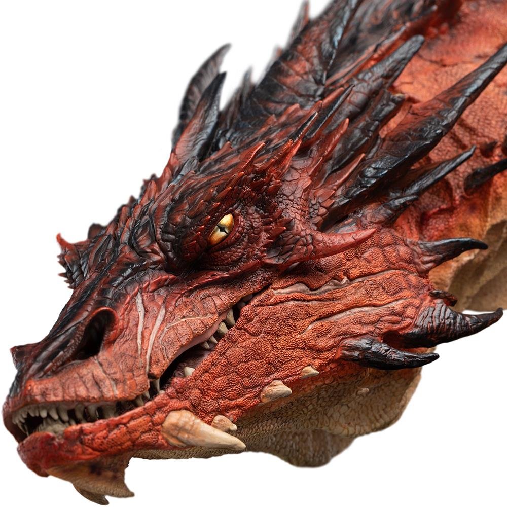 SMAUG THE TERRIBLE - THE HOBBIT - BUST - WETA WORKSHOP - Imagen 9