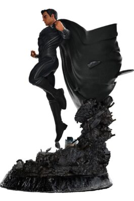 SUPERMAN BLACK SUIT 1/4 – ZACK SNYDER’S JUSTICE LEAGUE – 1/4 SCALE STATUE – WETA WORKSHOP