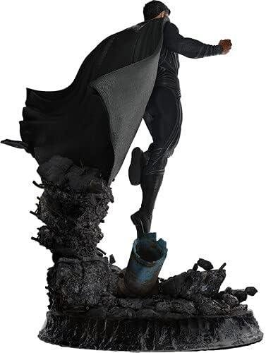 SUPERMAN BLACK SUIT 1/4 - ZACK SNYDER'S JUSTICE LEAGUE - 1/4 SCALE STATUE - WETA WORKSHOP - Imagen 10