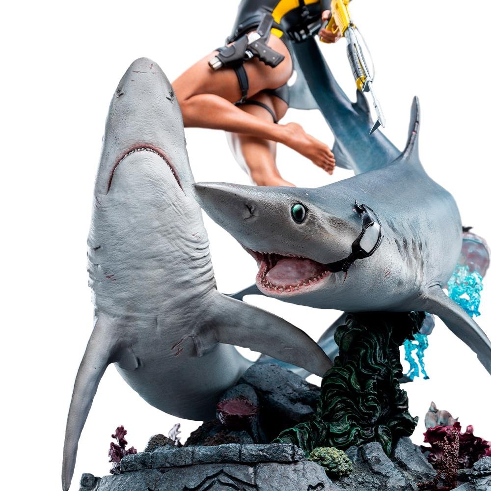 LARA CROFT LIMITED EDITION - TOMB RAIDER: QUEST FOR AVALON - 1/4 SCALE STATUE - WETA WORKSHOP - Imagen 7