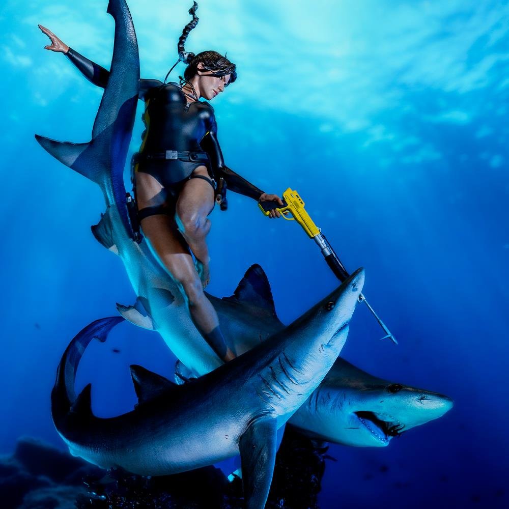 LARA CROFT LIMITED EDITION - TOMB RAIDER: QUEST FOR AVALON - 1/4 SCALE STATUE - WETA WORKSHOP - Imagen 8