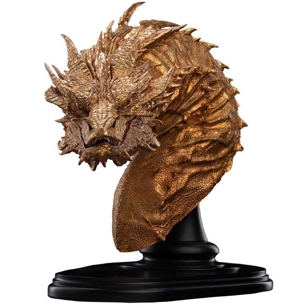 SMAUG THE GOLDEN LIMITED EDITION - THE HOBBIT TRILOGY - BUST - WETA WORKSHOP - Imagen 2