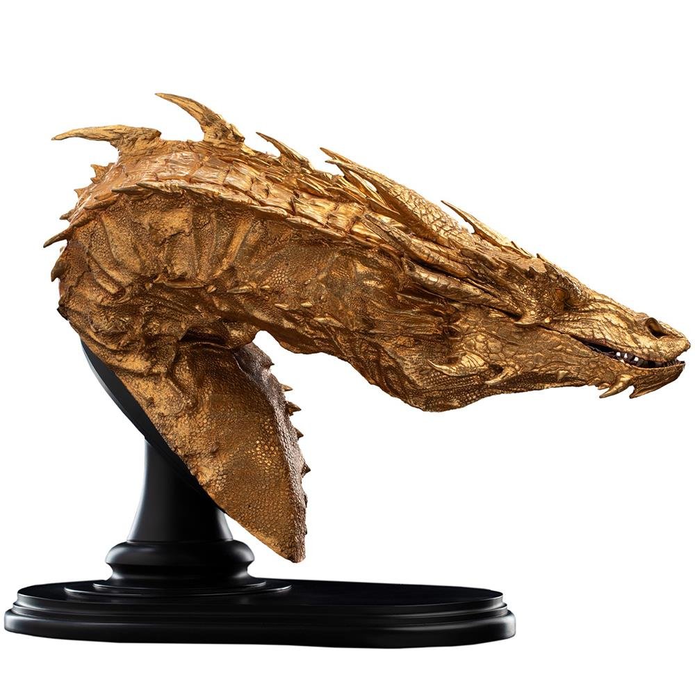 SMAUG THE GOLDEN LIMITED EDITION - THE HOBBIT TRILOGY - BUST - WETA WORKSHOP - Imagen 4