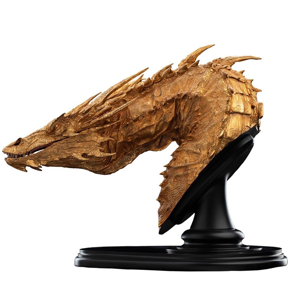 SMAUG THE GOLDEN LIMITED EDITION - THE HOBBIT TRILOGY - BUST - WETA WORKSHOP - Imagen 6