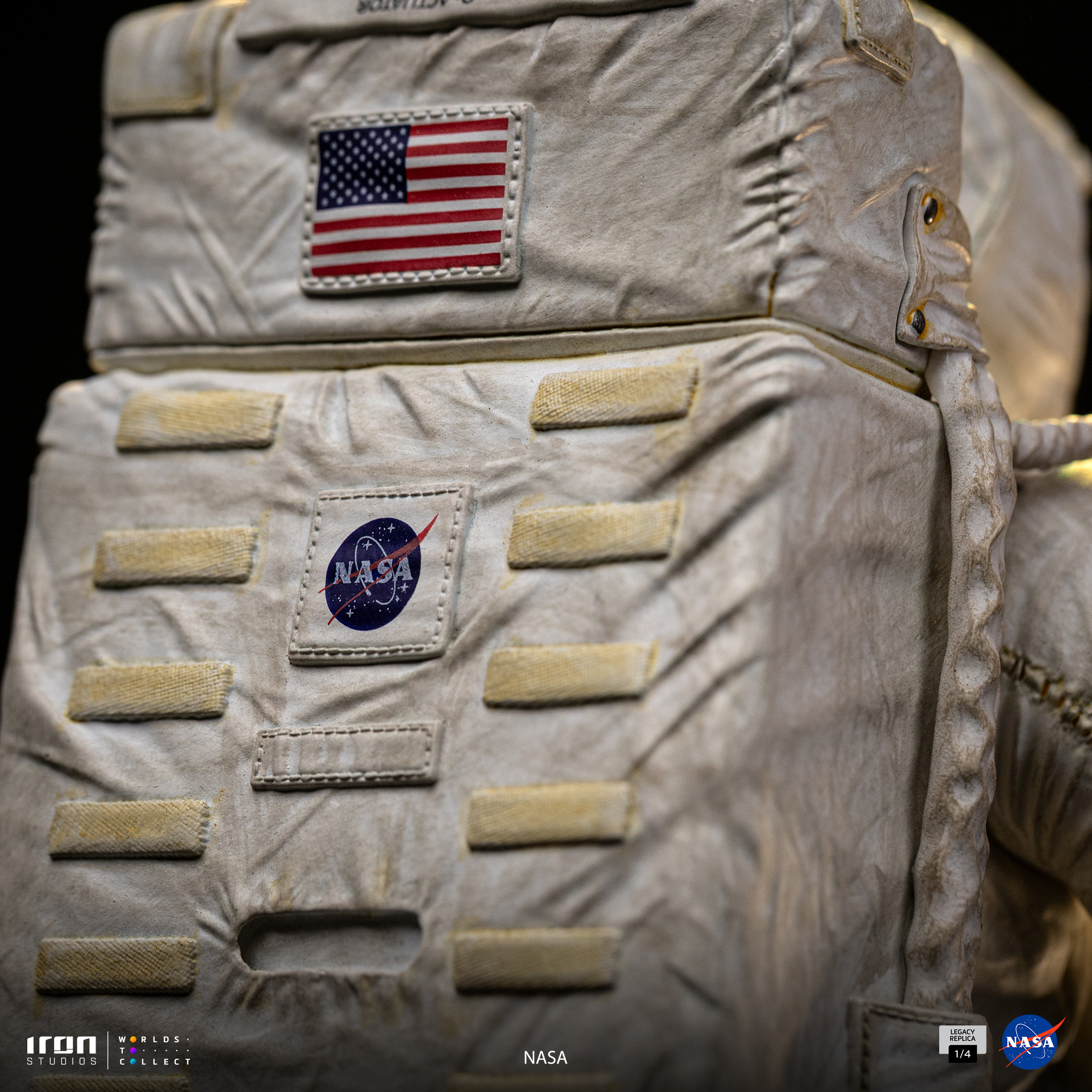 APOLLO 11 ASTRONAUT - NASA - LEGACY REPLICA 1/4 - IRON STUDIOS - Imagen 10