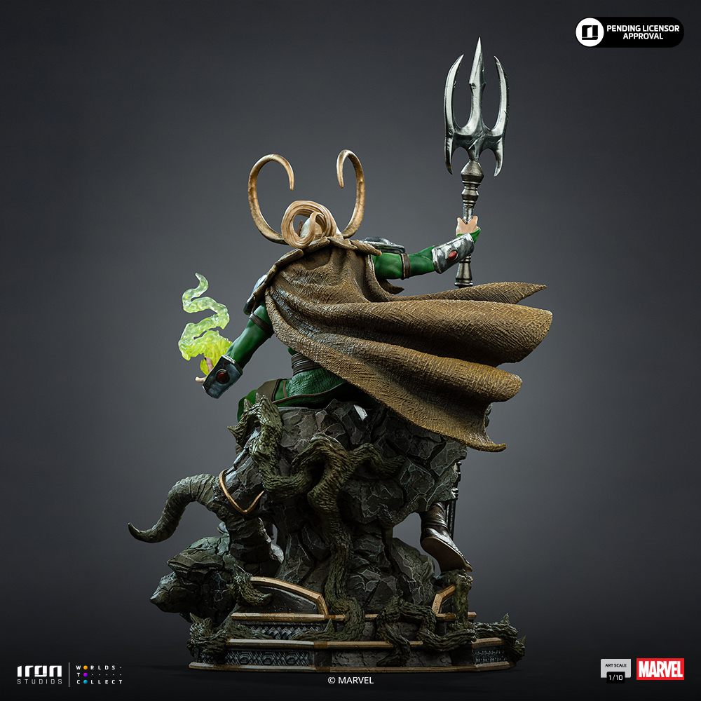 LOKI - MARVEL COMICS - ART SCALE 1/10 - IRON STUDIOS - Imagen 7