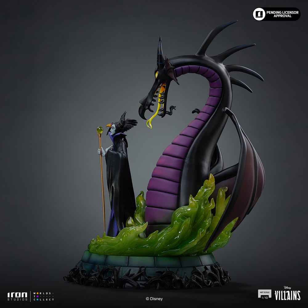 MALEFICENT - DISNEY'S VILLAINS - ART SCALE 1/10 - IRON STUDIOS - Imagen 5