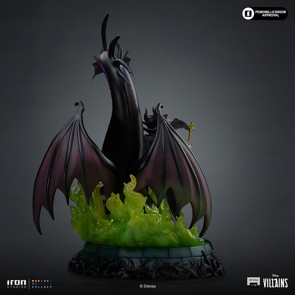 MALEFICENT - DISNEY'S VILLAINS - ART SCALE 1/10 - IRON STUDIOS - Imagen 7