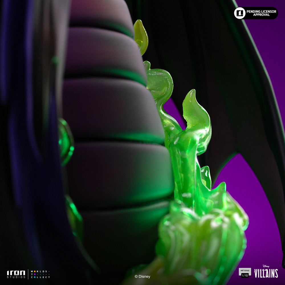 MALEFICENT - DISNEY'S VILLAINS - ART SCALE 1/10 - IRON STUDIOS - Imagen 14