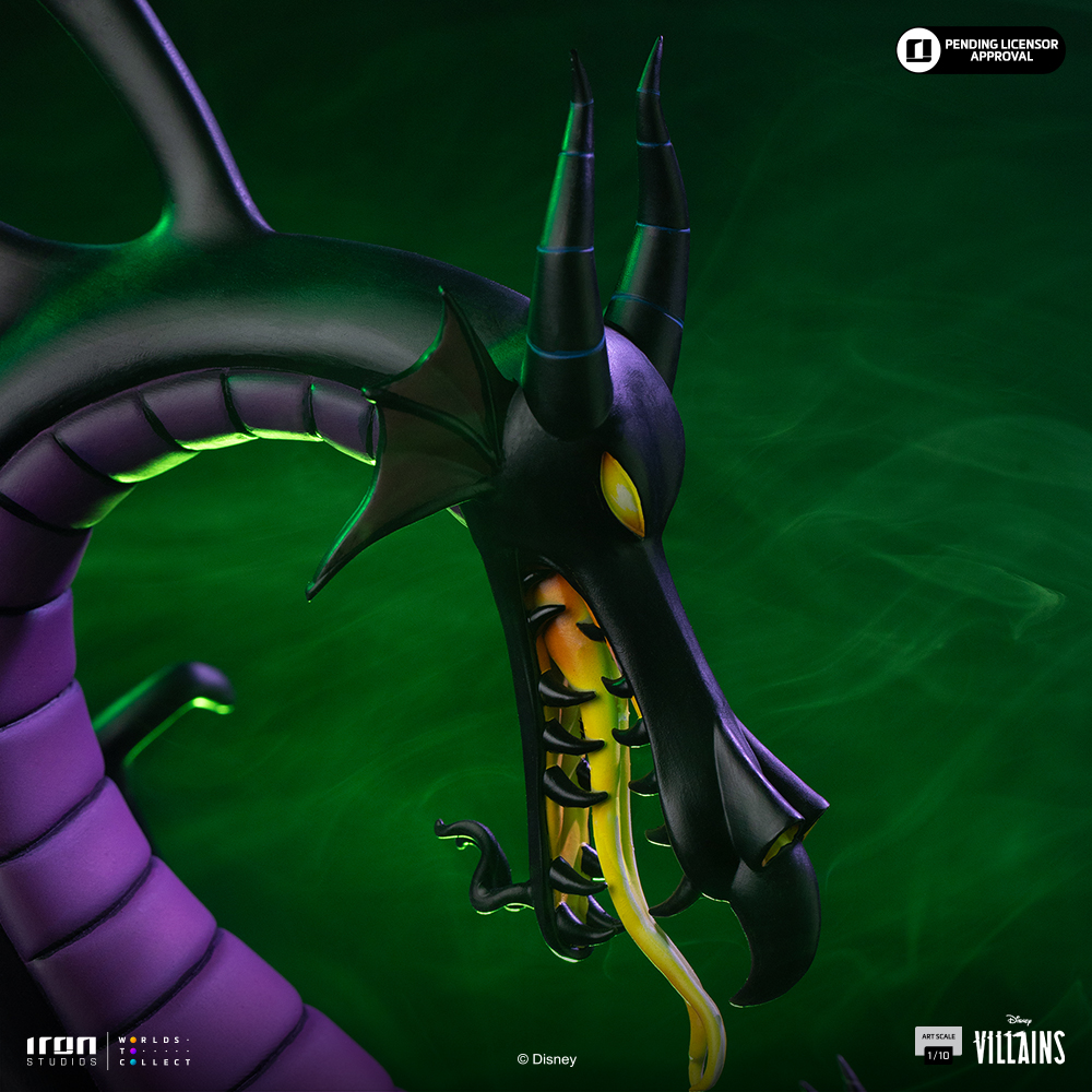 MALEFICENT - DISNEY'S VILLAINS - ART SCALE 1/10 - IRON STUDIOS - Imagen 18