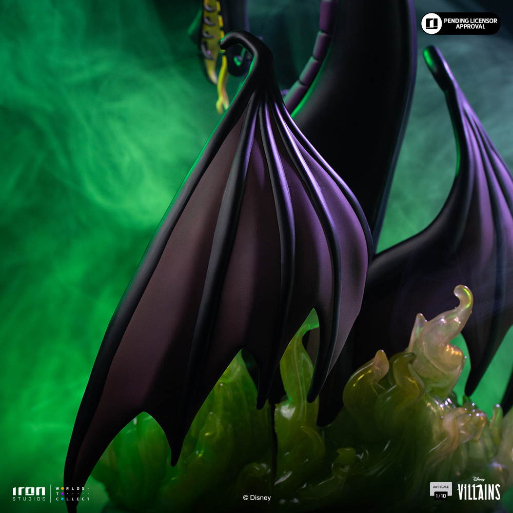 MALEFICENT - DISNEY'S VILLAINS - ART SCALE 1/10 - IRON STUDIOS - Imagen 19