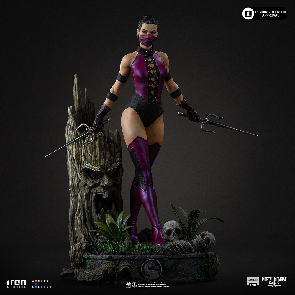 MILEENA - MORTAL KOMBAT - ART SCALE 1/10 - IRON STUDIOS - Imagen 3