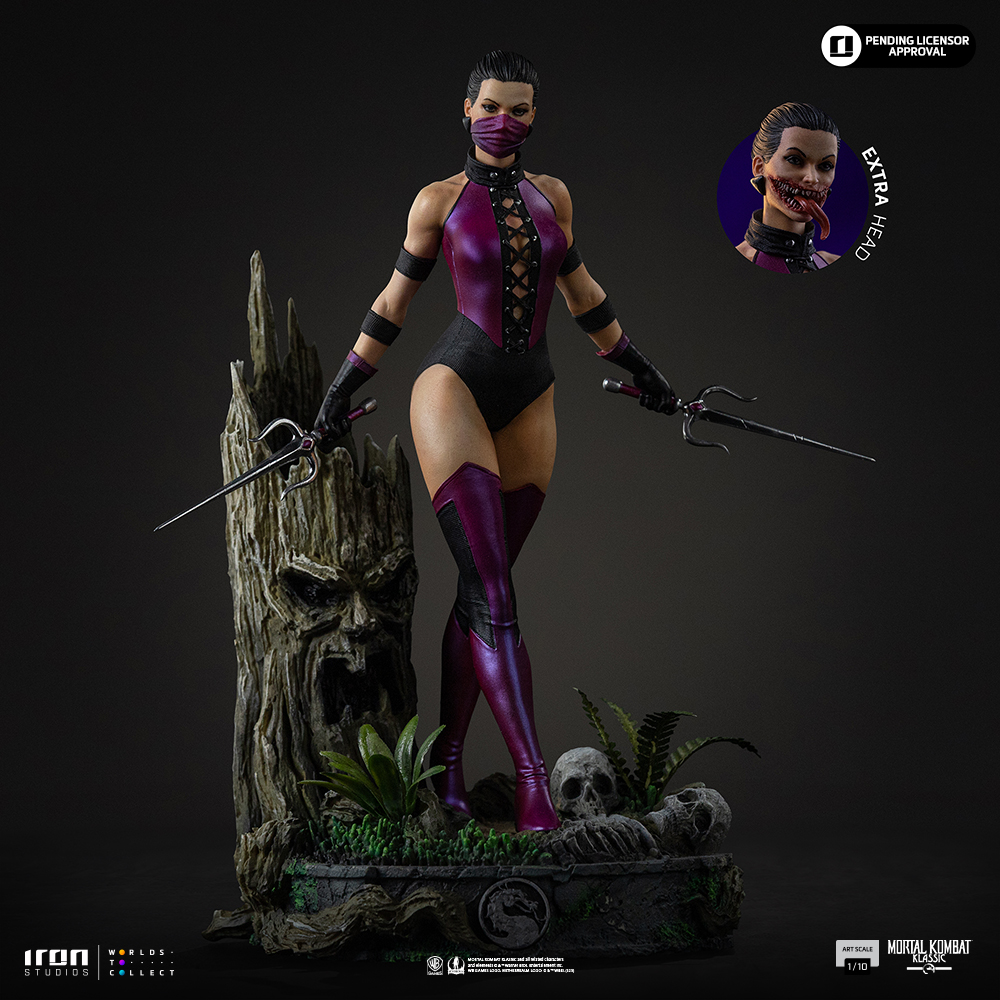 MILEENA - MORTAL KOMBAT - ART SCALE 1/10 - IRON STUDIOS - Imagen 4