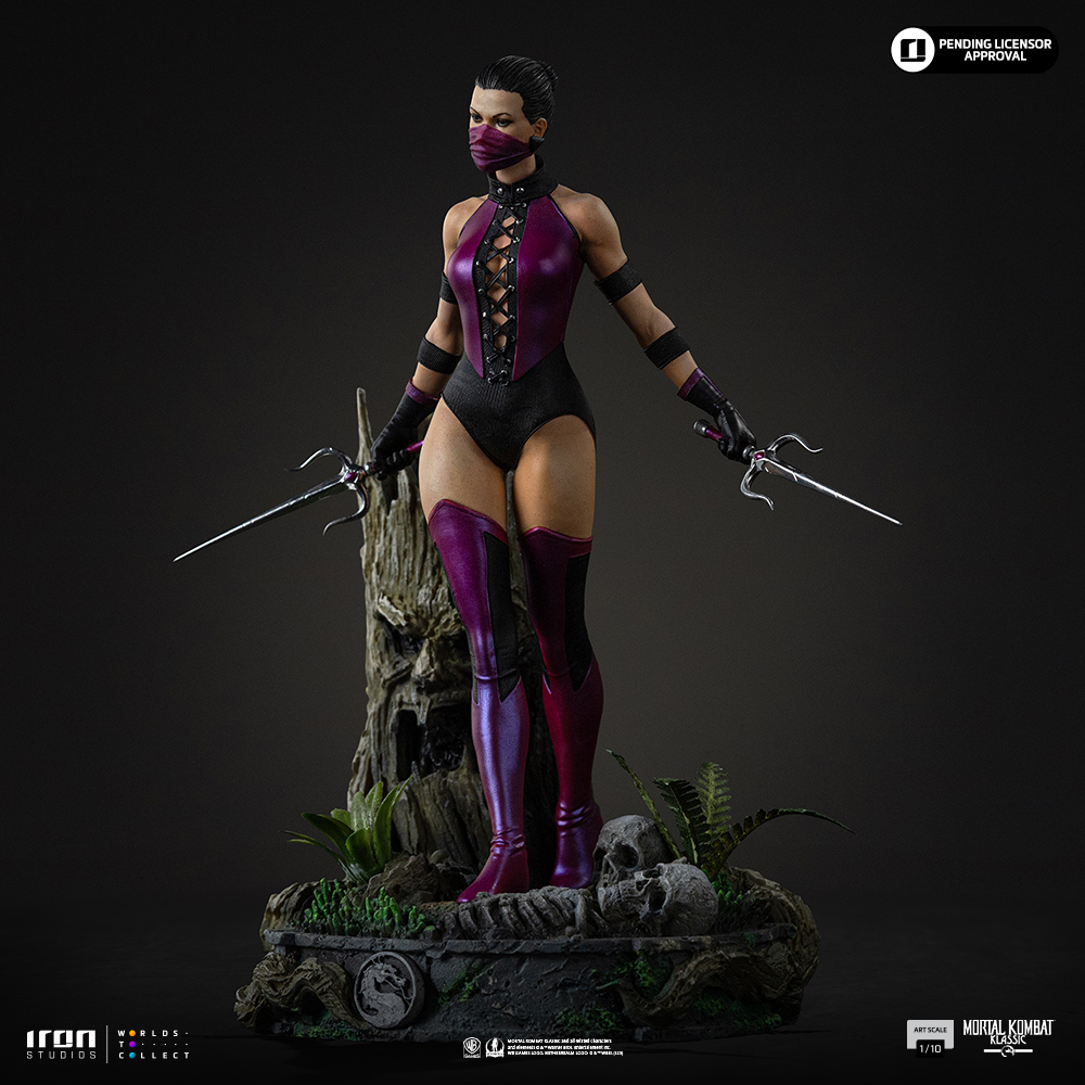 MILEENA - MORTAL KOMBAT - ART SCALE 1/10 - IRON STUDIOS - Imagen 6