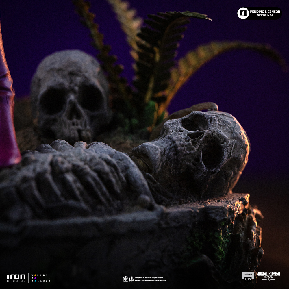 MILEENA - MORTAL KOMBAT - ART SCALE 1/10 - IRON STUDIOS - Imagen 9