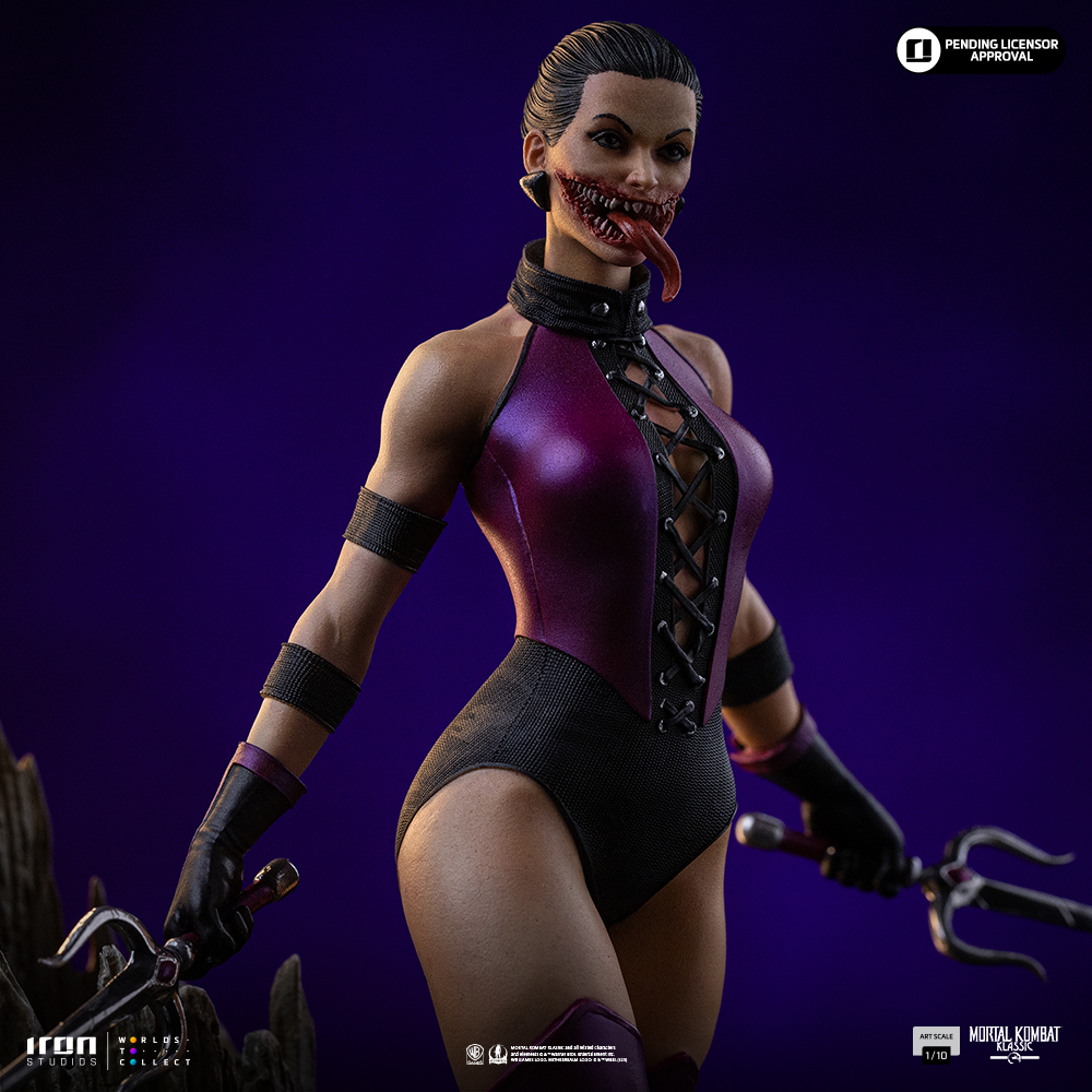 MILEENA - MORTAL KOMBAT - ART SCALE 1/10 - IRON STUDIOS - Imagen 13