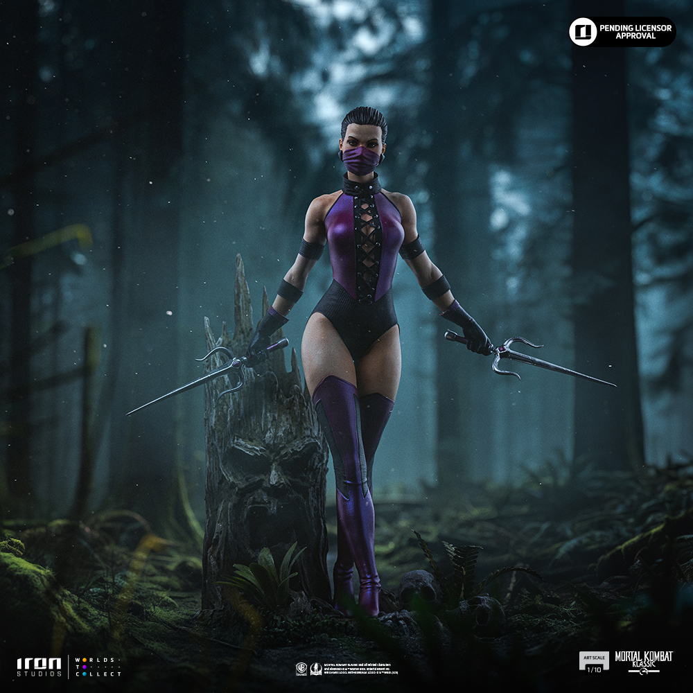 MILEENA - MORTAL KOMBAT - ART SCALE 1/10 - IRON STUDIOS - Imagen 14