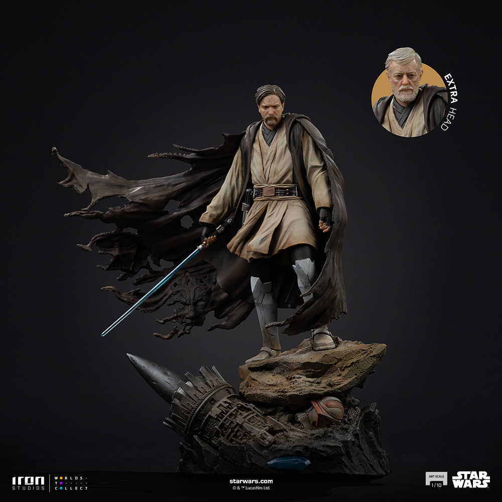 OBI-WAN SIGNATURES - STAR WARS - ART SCALE 1/10 - IRON STUDIOS - Imagen 4