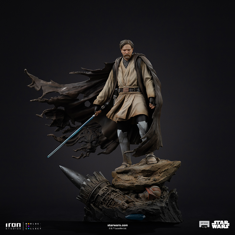 OBI-WAN SIGNATURES - STAR WARS - ART SCALE 1/10 - IRON STUDIOS - Imagen 6