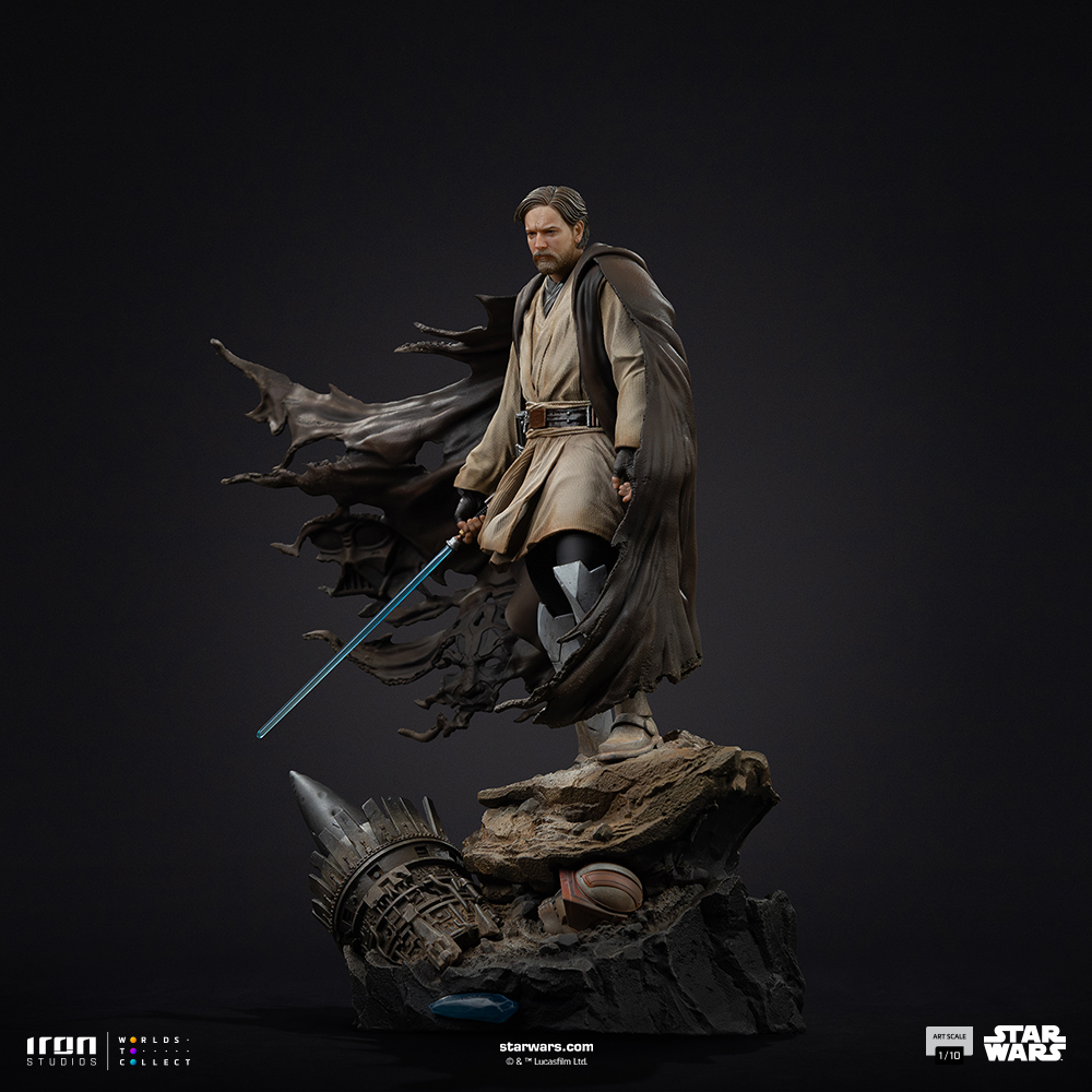 OBI-WAN SIGNATURES - STAR WARS - ART SCALE 1/10 - IRON STUDIOS - Imagen 8