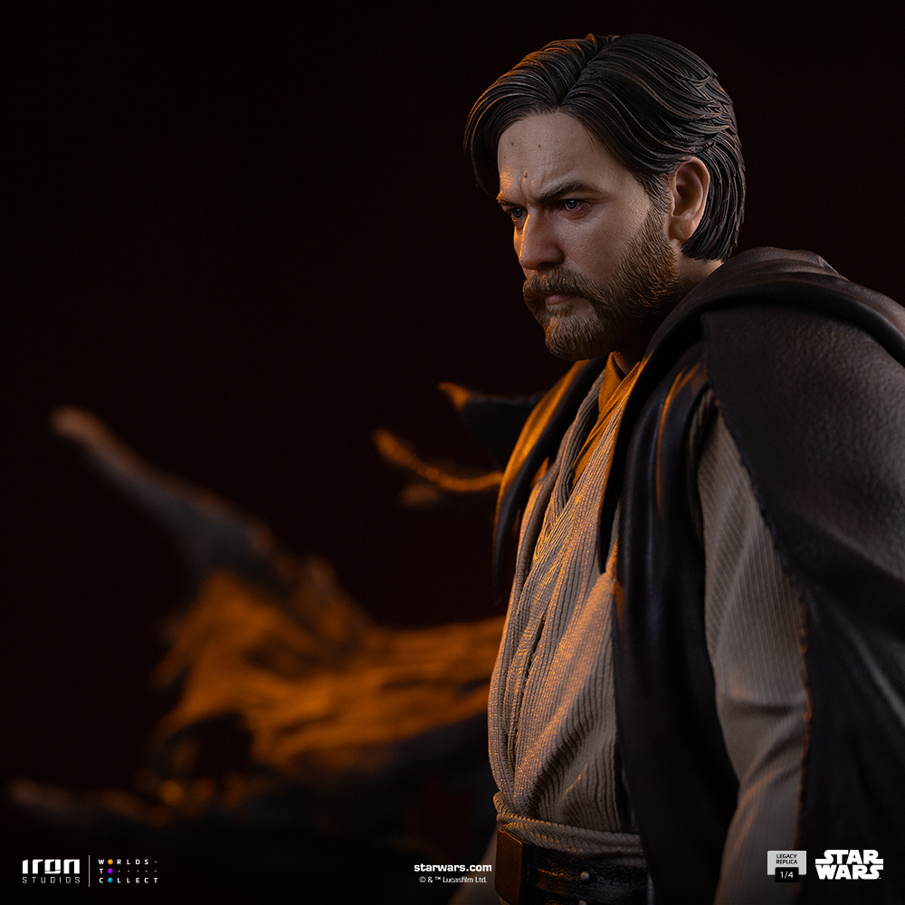 OBI-WAN SIGNATURES - STAR WARS - LEGACY REPLICA 1/4 - IRON STUDIOS - Imagen 7