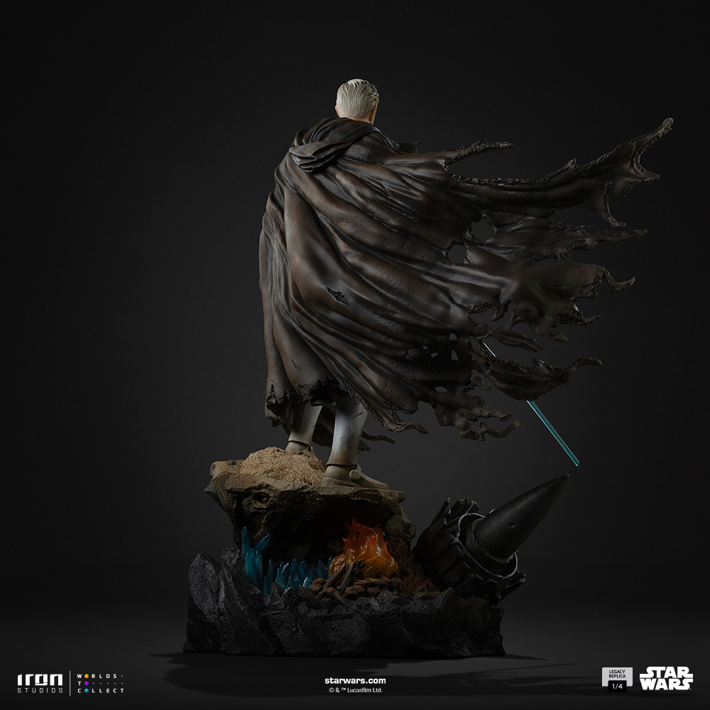 OBI-WAN SIGNATURES - STAR WARS - LEGACY REPLICA 1/4 - IRON STUDIOS - Imagen 11