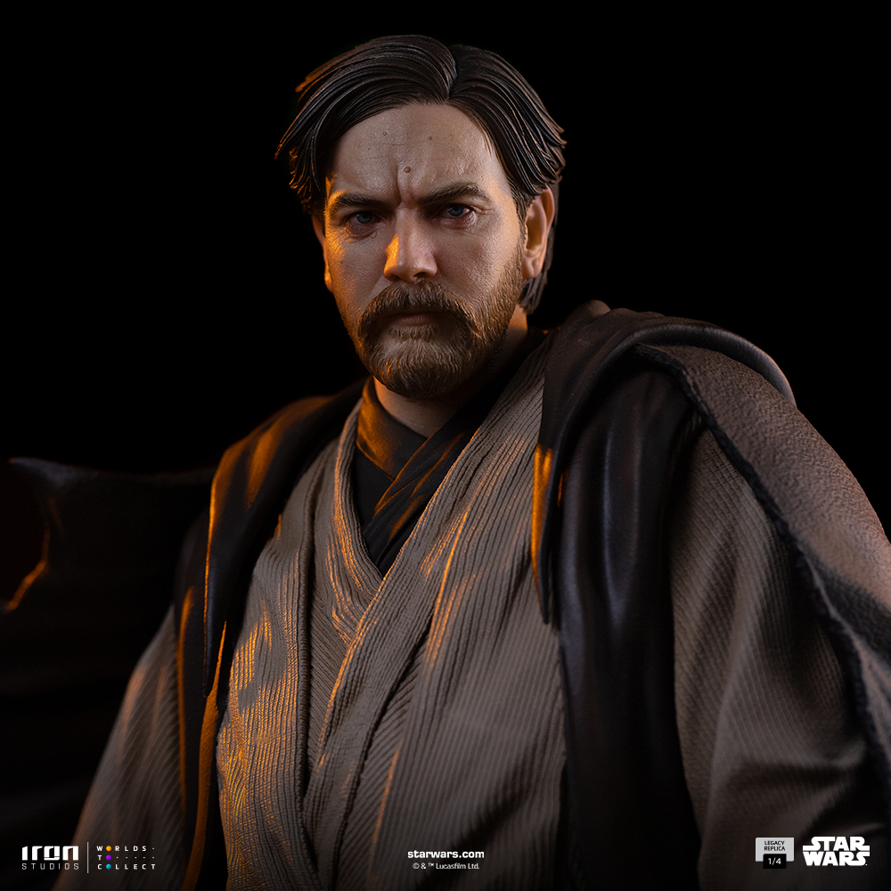 OBI-WAN SIGNATURES - STAR WARS - LEGACY REPLICA 1/4 - IRON STUDIOS - Imagen 16