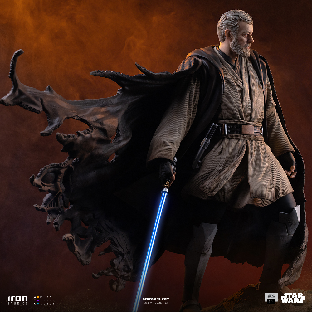 OBI-WAN SIGNATURES - STAR WARS - LEGACY REPLICA 1/4 - IRON STUDIOS - Imagen 27