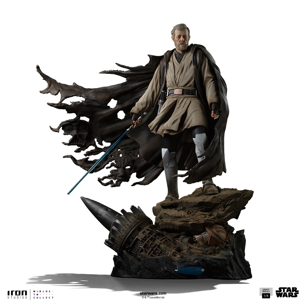 OBI-WAN SIGNATURES - STAR WARS - LEGACY REPLICA 1/4 - IRON STUDIOS - Imagen 2