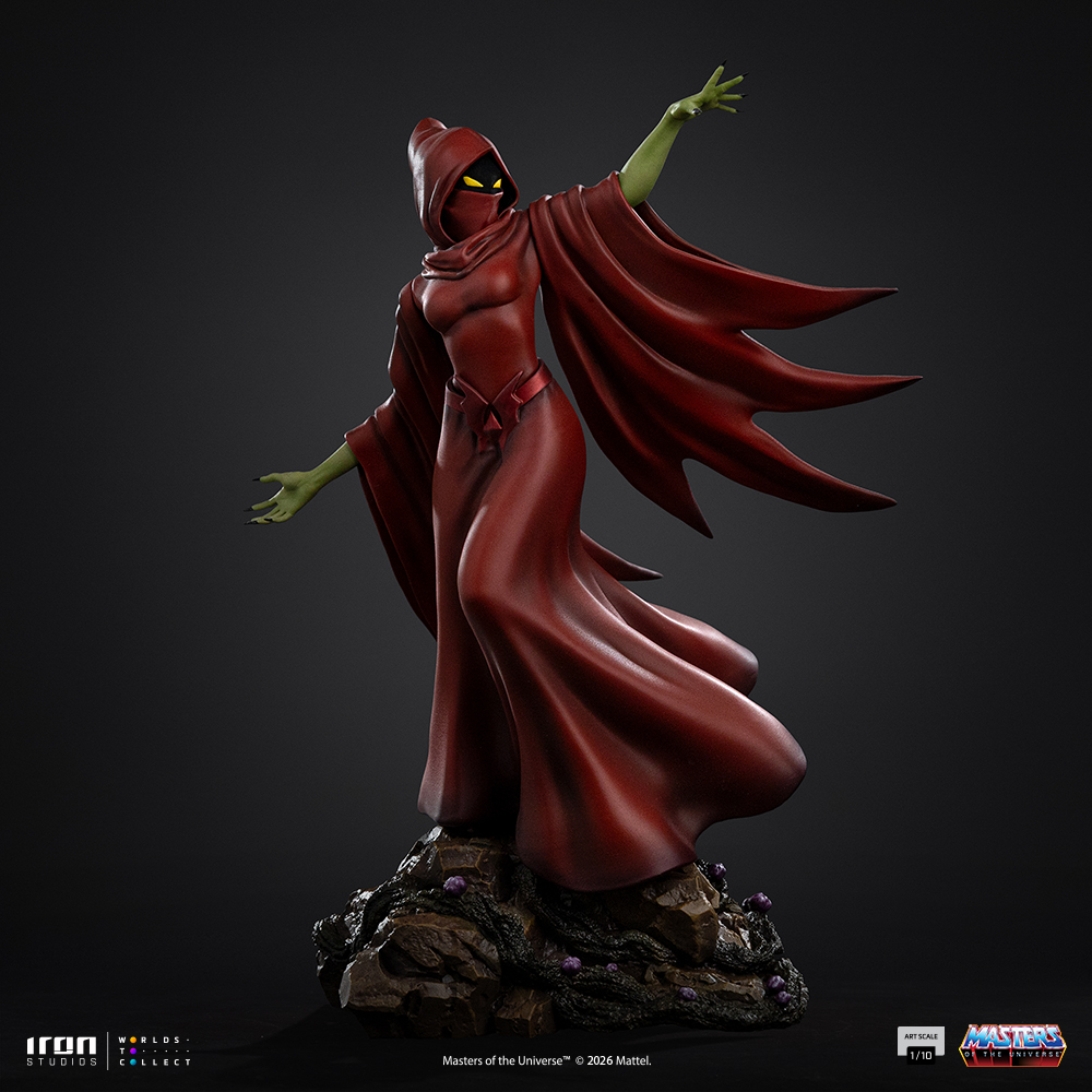 SHADOW WEAVER - MASTERS OF THE UNIVERSE - ART SCALE 1/10 - IRON STUDIOS - Imagen 5