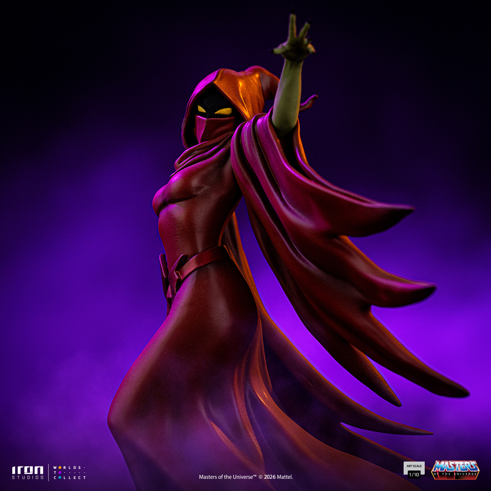 SHADOW WEAVER - MASTERS OF THE UNIVERSE - ART SCALE 1/10 - IRON STUDIOS - Imagen 11