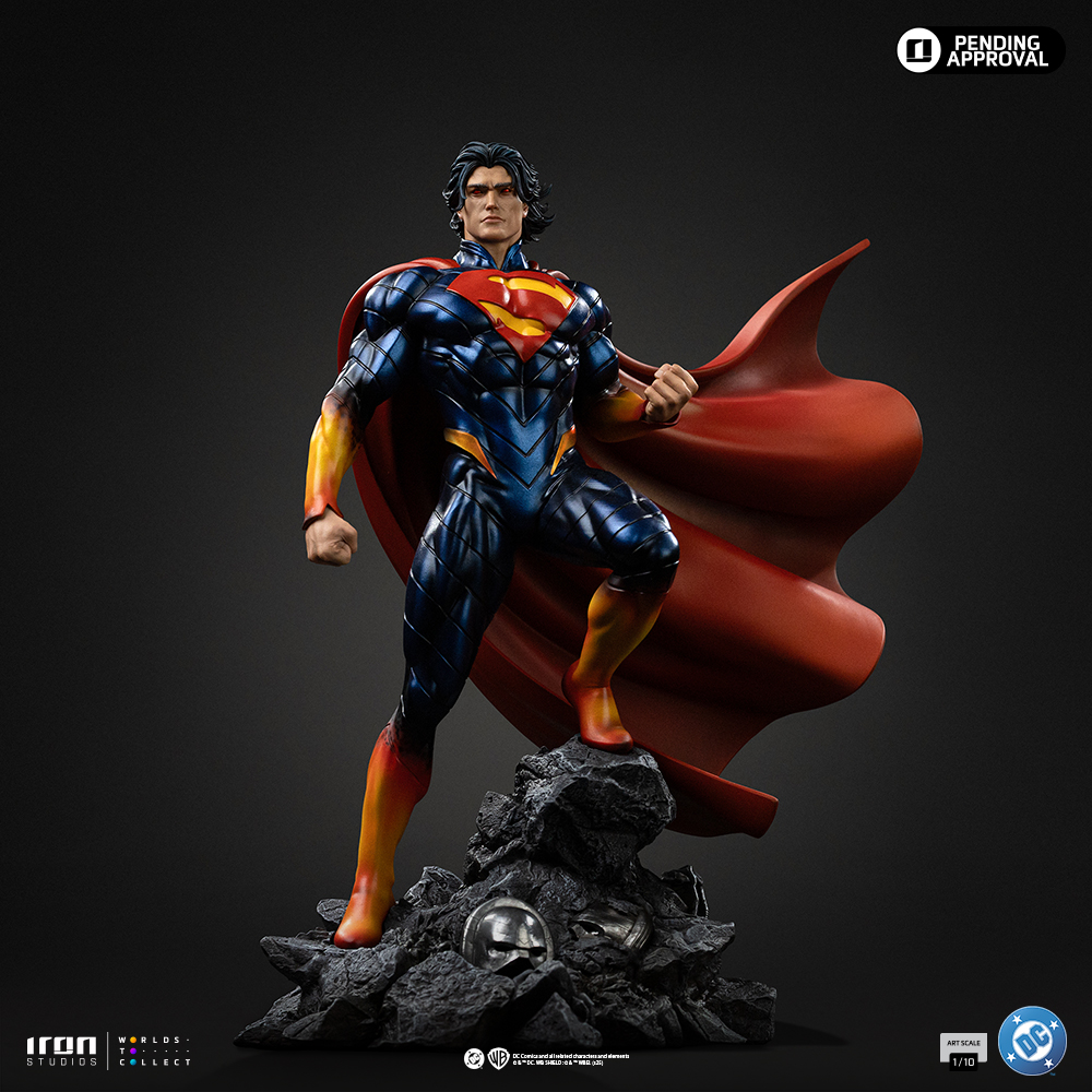 SUPERMAN ABSOLUTE - DC COMICS - ART SCALE 1/10 - IRON STUDIOS - Imagen 3