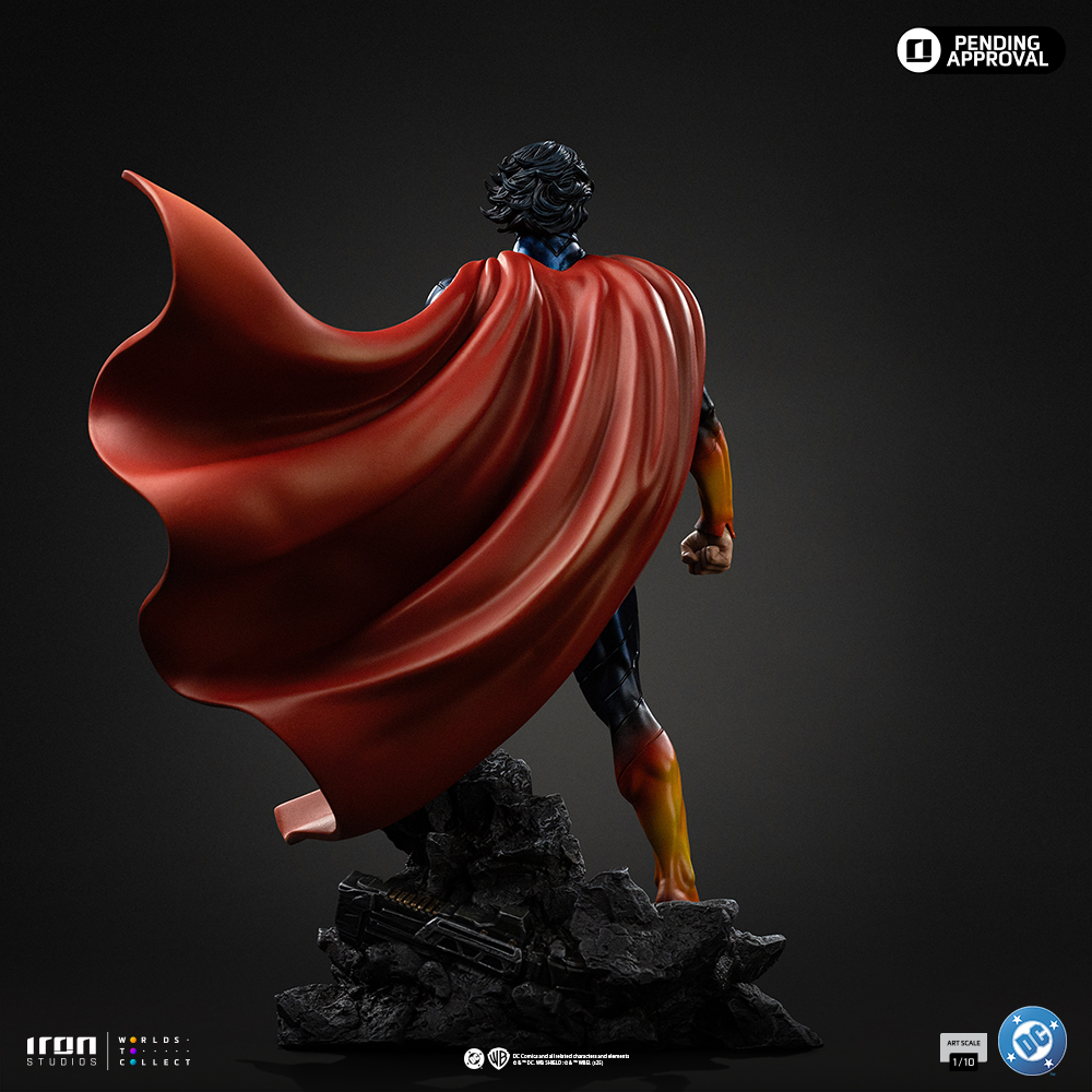 SUPERMAN ABSOLUTE - DC COMICS - ART SCALE 1/10 - IRON STUDIOS - Imagen 9