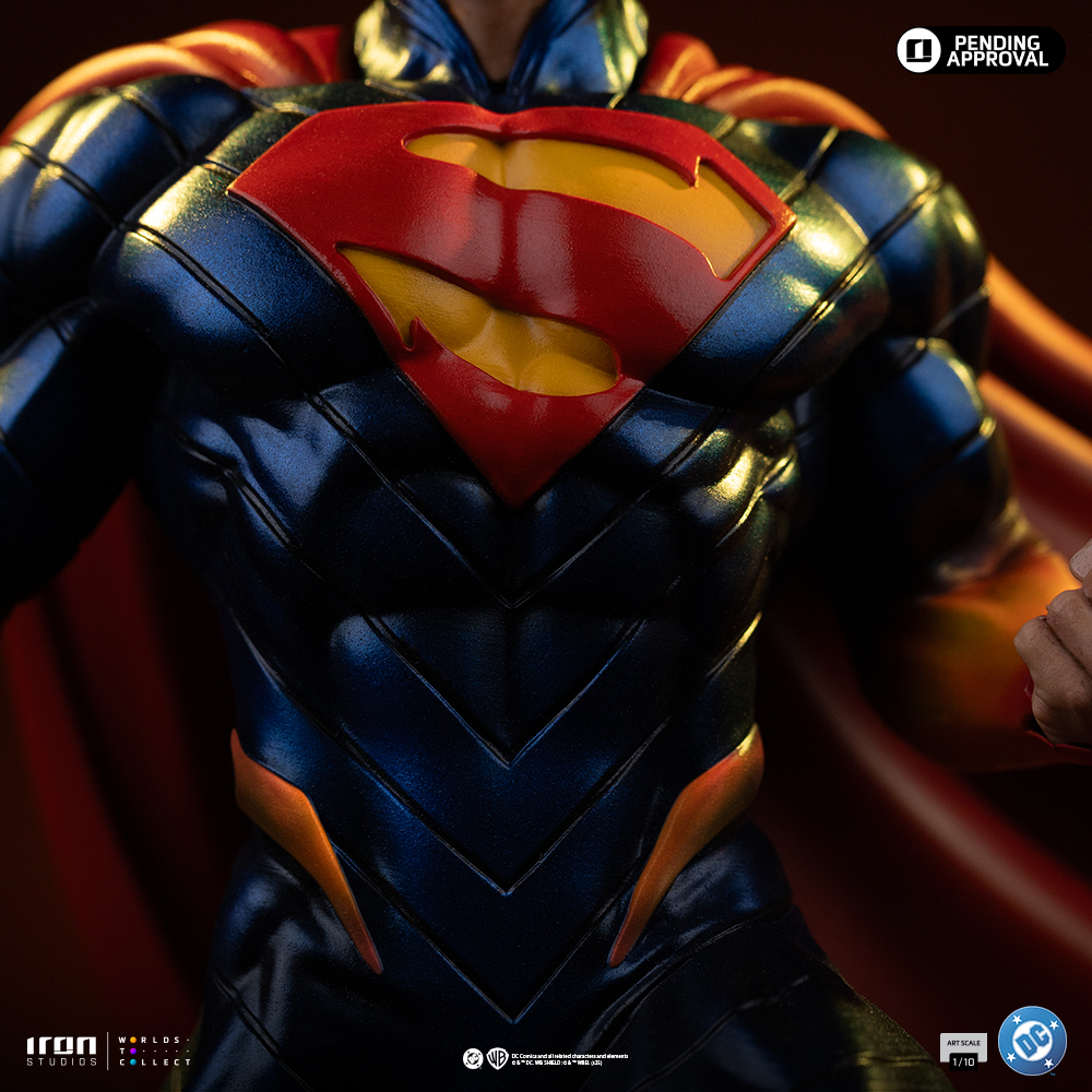 SUPERMAN ABSOLUTE - DC COMICS - ART SCALE 1/10 - IRON STUDIOS - Imagen 13