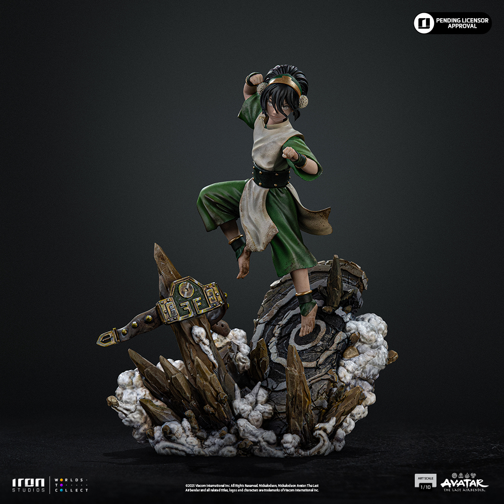TOPH - AVATAR: THE LAST AIRBENDER - ART SCALE 1/10 - IRON STUDIOS - Imagen 3