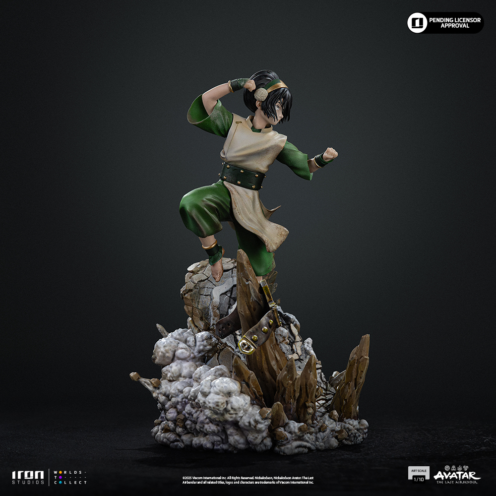 TOPH - AVATAR: THE LAST AIRBENDER - ART SCALE 1/10 - IRON STUDIOS - Imagen 9