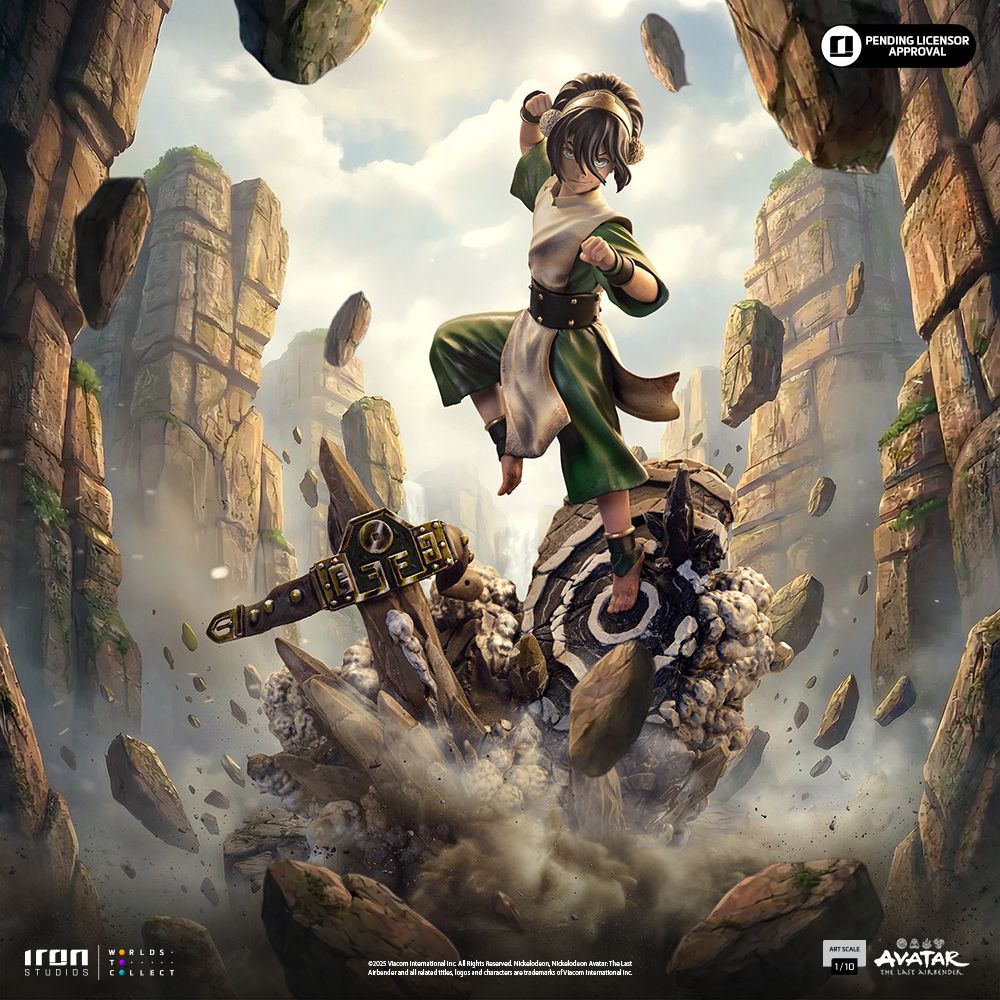 TOPH - AVATAR: THE LAST AIRBENDER - ART SCALE 1/10 - IRON STUDIOS - Imagen 12