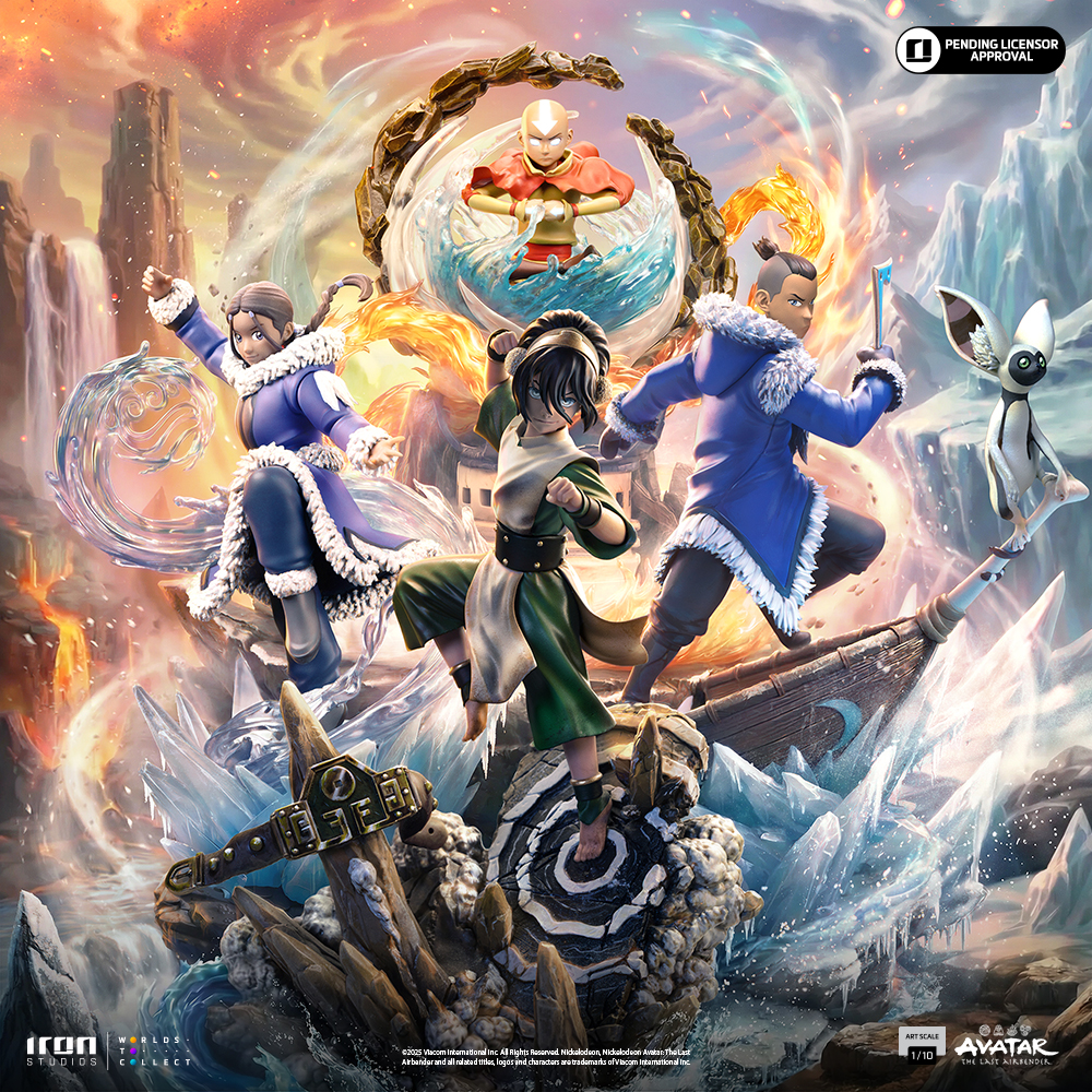 TOPH - AVATAR: THE LAST AIRBENDER - ART SCALE 1/10 - IRON STUDIOS - Imagen 13