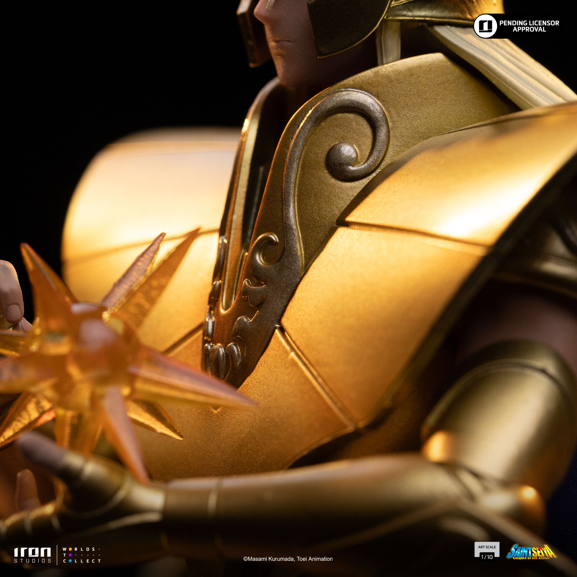 VIRGO SHAKA - SAINT SEIYA - ART SCALE 1/10 - IRON STUDIOS - Imagen 14