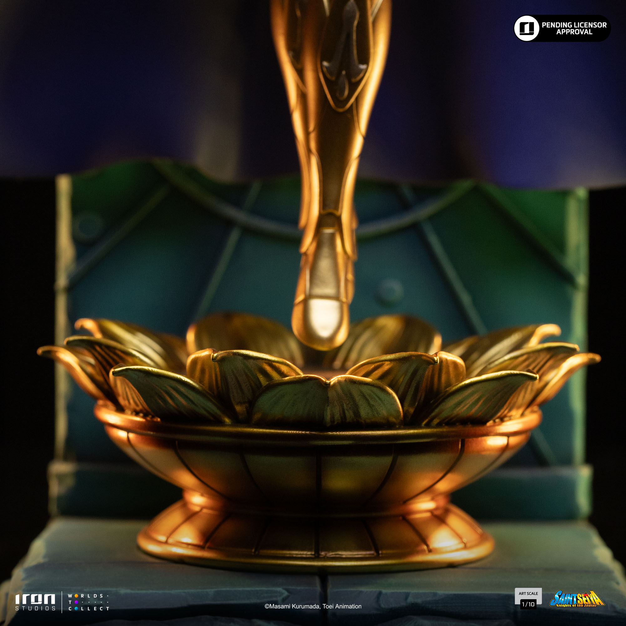 VIRGO SHAKA - SAINT SEIYA - ART SCALE 1/10 - IRON STUDIOS - Imagen 5