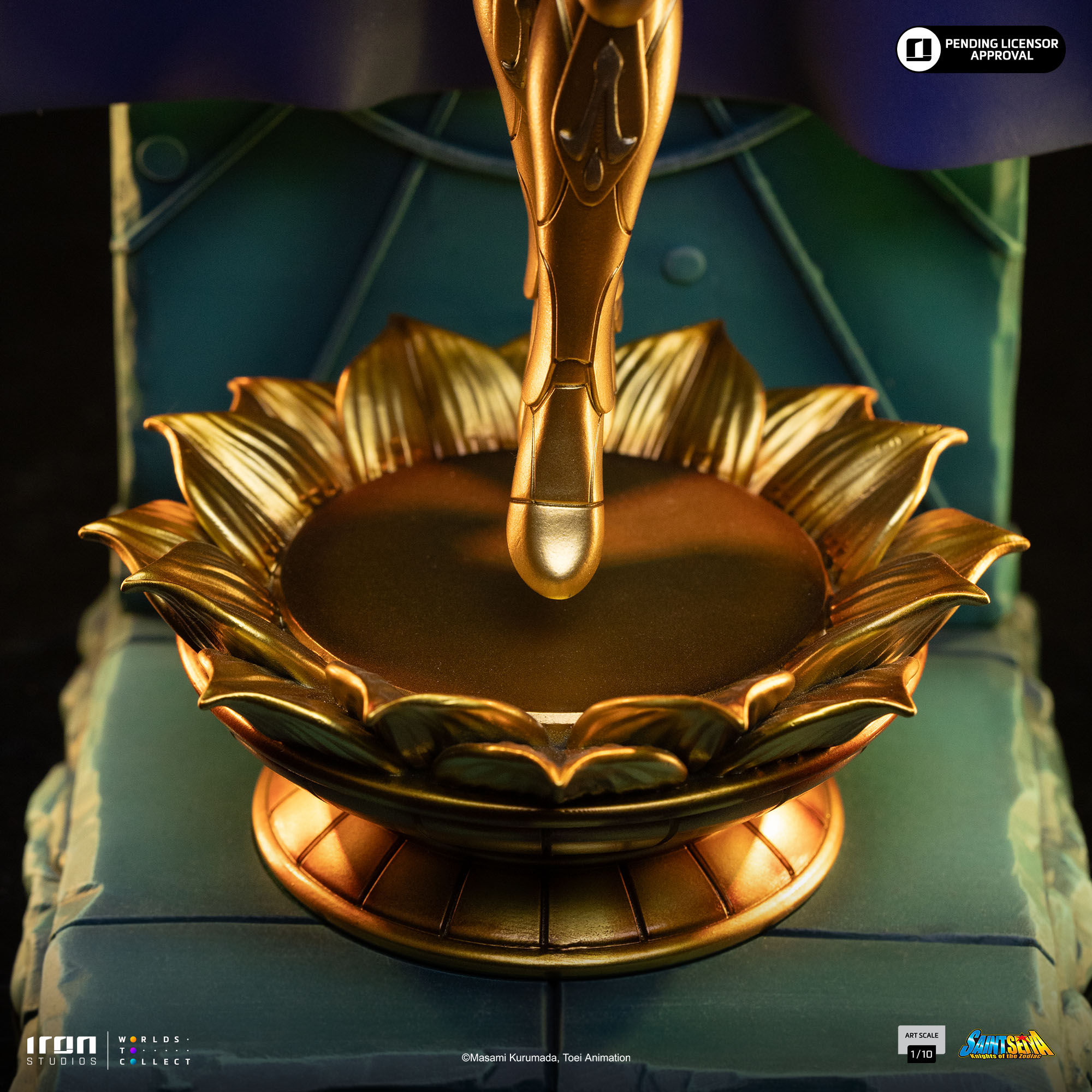 VIRGO SHAKA - SAINT SEIYA - ART SCALE 1/10 - IRON STUDIOS - Imagen 7