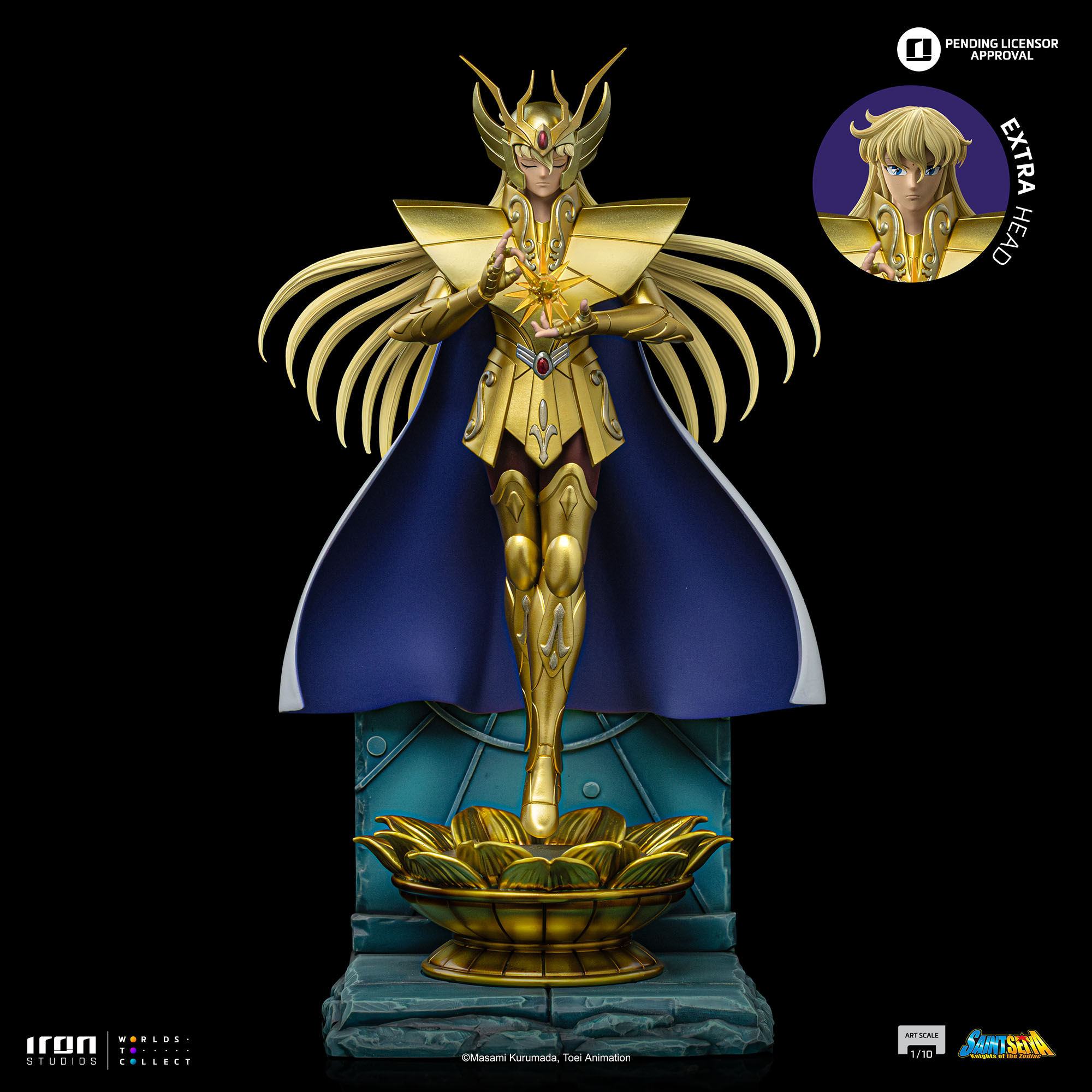 VIRGO SHAKA - SAINT SEIYA - ART SCALE 1/10 - IRON STUDIOS - Imagen 10