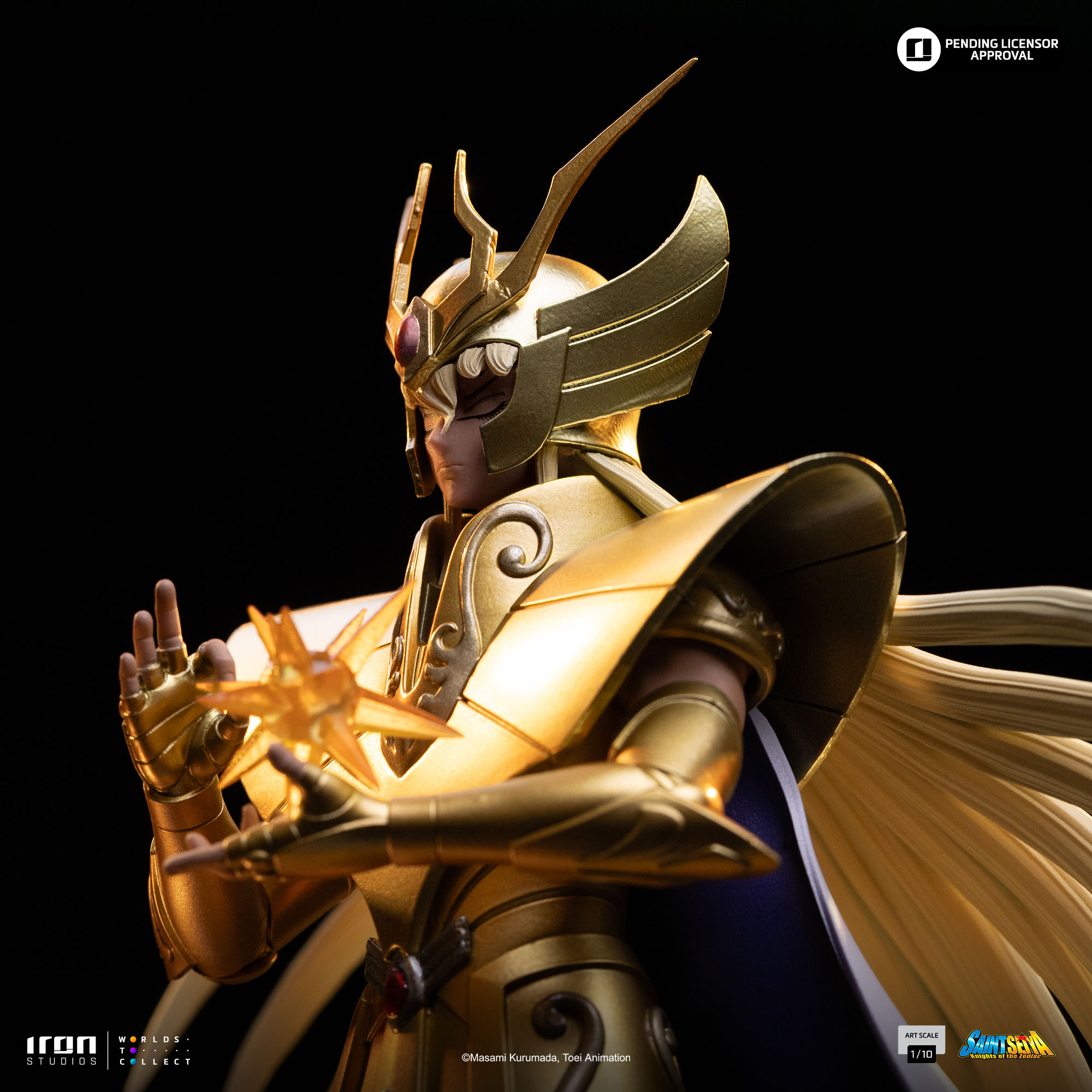 VIRGO SHAKA - SAINT SEIYA - ART SCALE 1/10 - IRON STUDIOS - Imagen 12