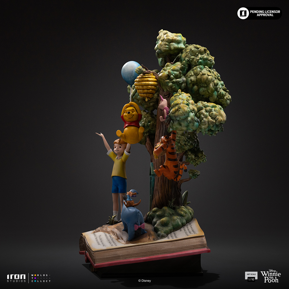 WINNIE THE POOH AND FRIENDS (100TH ANNIVERSARY) DELUXE - DISNEY CLASSICS - ART SCALE 1/10 - IRON STUDIOS - Imagen 5
