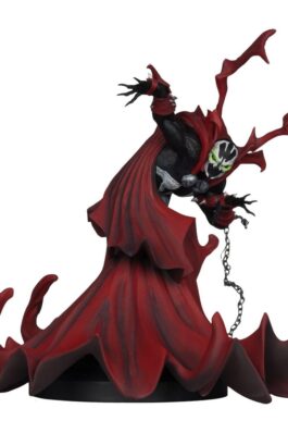 SPAWN: BLACK WHITE & RED ALL OVER – SPAWN BY GREG CAPULLO RESIN STATUE – 21’5 CM – MCFARLANE TOYS