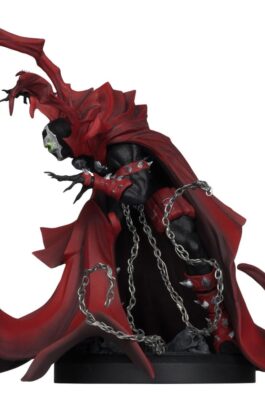 SPAWN: BLACK WHITE & RED ALL OVER – SPAWN BY GREG CAPULLO RESIN STATUE – 21’5 CM – MCFARLANE TOYS