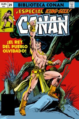 BIBLIOTECA CONAN. CONAN EL BARBARO 21 1981