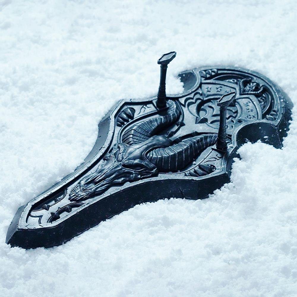 WALL MOUNT FOR FROSTMOURNE SWORD - WORLD OF WARCRAFT - BLIZZARD - Imagen 2
