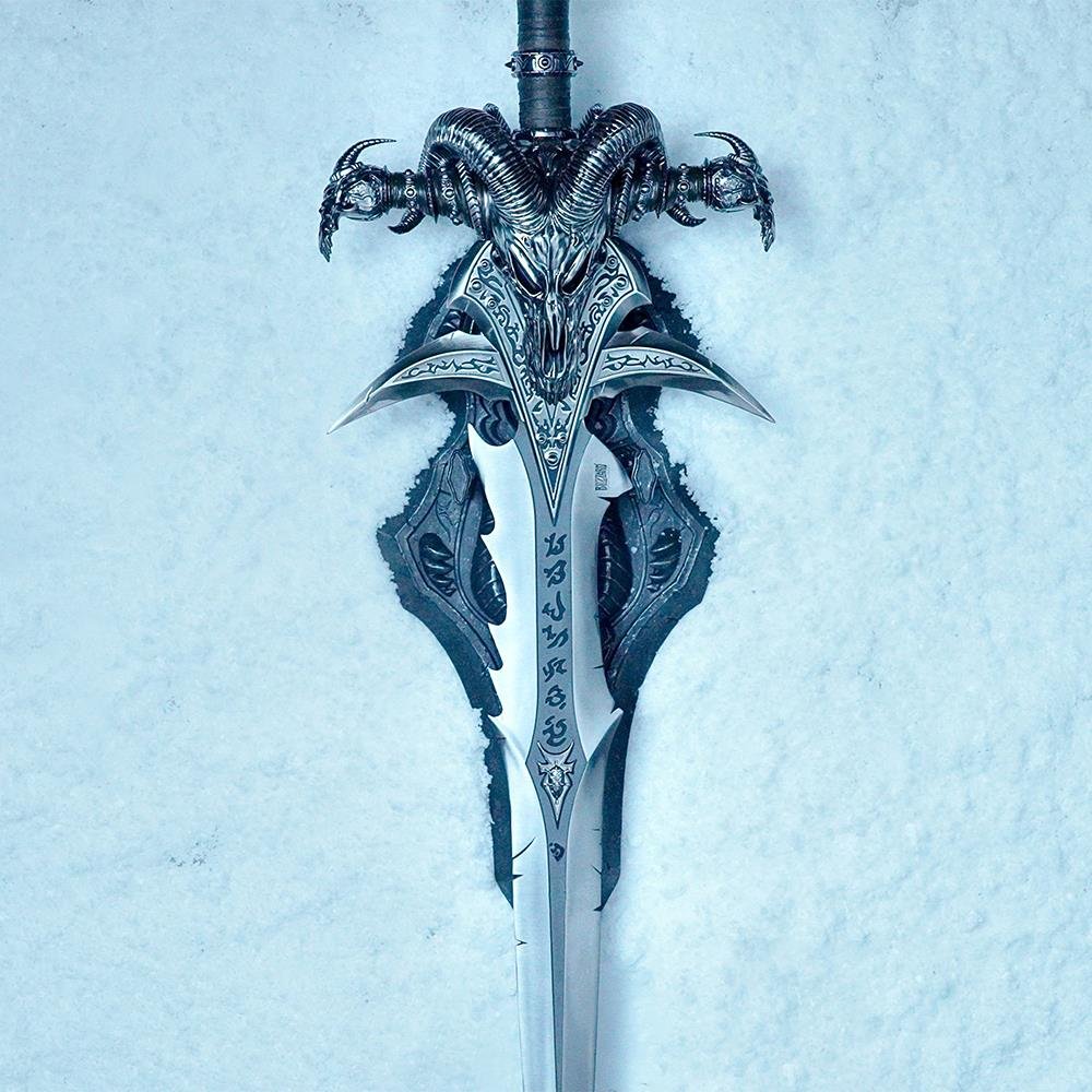 WALL MOUNT FOR FROSTMOURNE SWORD - WORLD OF WARCRAFT - BLIZZARD - Imagen 3