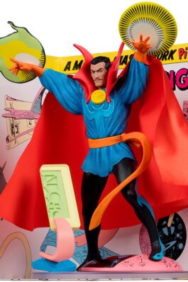MARVEL DOCTOR STRANGE 1:10TH COLLECTIBLE WITH SCENE (STRANGE TALES #128) MCFARLANE TOYS – MCFARLANE